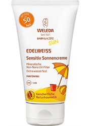 קרם פנים להגנה מהשמש לתינוק ולילד Edelweiss SPF50