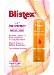 בליסטקס שפתון לחות ליפ אינפיוז'ן כתום Lip Infusions Restore