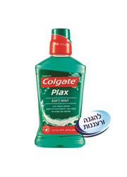 מי פה פלאקס ירוק מנטה עדין לנשימה רעננה