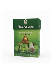 ‎‎תה טיבטי 90 שקיקים משולשים בטעם מנטה