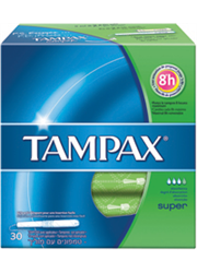 טמפון טמפקס סופר TAMPAX