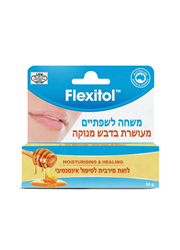 פלקסיטול משחה לשפתיים מועשרת בדבש מנוקה