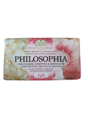 סבון מוצק טבעי פילוסופיה ליפט פרחי באך וויטמין E וA