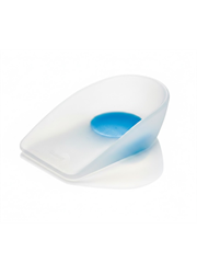 עקב סיליקון עם נקודת בלימה ותומך - מידה S